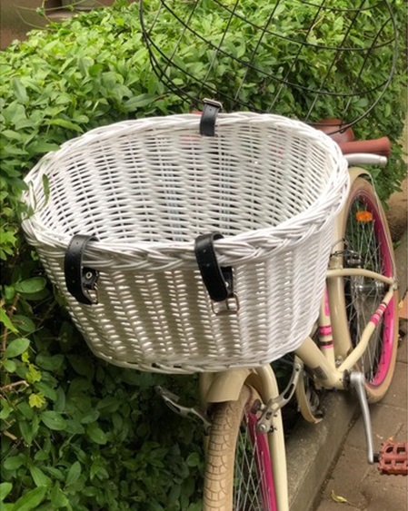 Jedinečný kôš na bicykel pre zvieratá